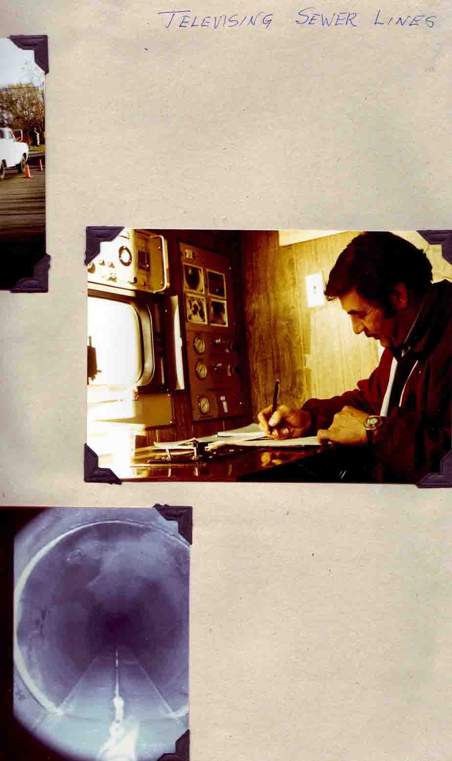 1980 Early, televising of sewers